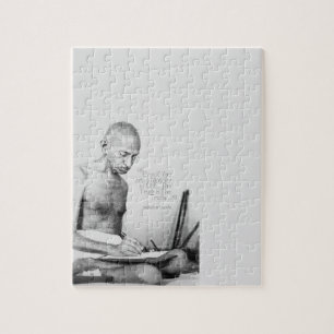Mahatma- Gandhizitat, Minderheit von einer, Puzzle