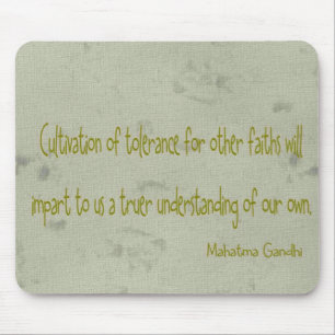 Mahatma- Gandhizitat Mousepad