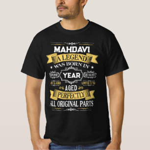 MAHDAVI Eine Legende wurde im Jahr geboren T-Shirt