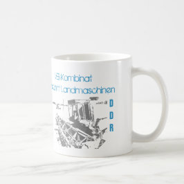 Mähdrescher DDR Kaffeetasse