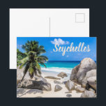 Mahe Seychelles Carana Beach Geschenk Feiertagspostkarte<br><div class="desc">Das Mahe Seychelles Carana Beach ist ein Souvenir- oder Geschenksgeschenk für Reisende.</div>