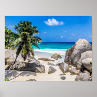 Mahe Seychelles Carana Beach Geschenk