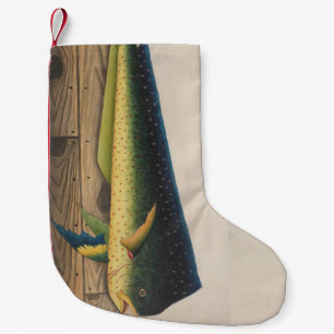 Mahi-Mahi-Fisch-Kunstwerk Kleiner Weihnachtsstrumpf