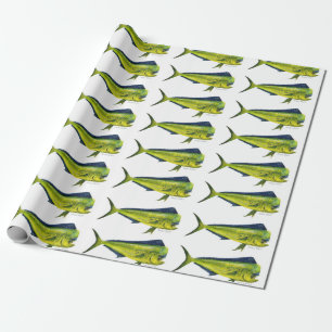 Mahi Mahi Fisch-Packpapier Geschenkpapier
