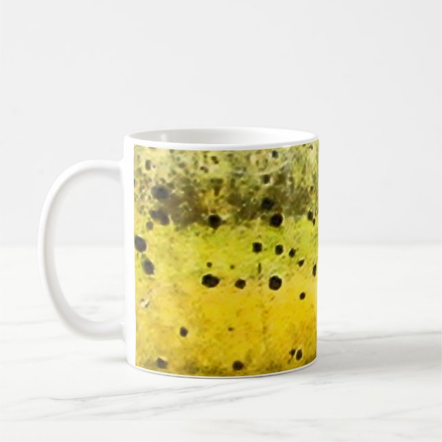 Mahi-Mahi-Fischhaut-Druck Kaffeetasse (Links)