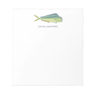 Mahi Mahi Fish Themed Stationery Notizblock