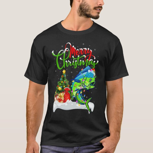 Mahi Mahi Fish   Xmas Decorations Mahi Mahi Christ T-Shirt (Vorderseite)