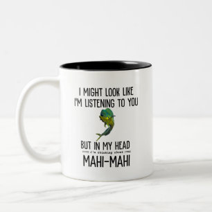 Mahi Mahi Mahi Zweifarbige Tasse