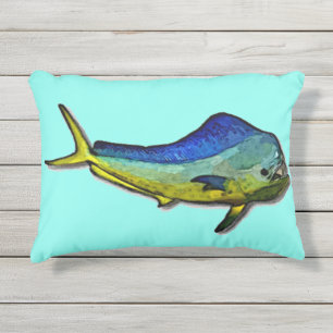 Mahi Mahi Outdoor Pillow Kissen Für Draußen
