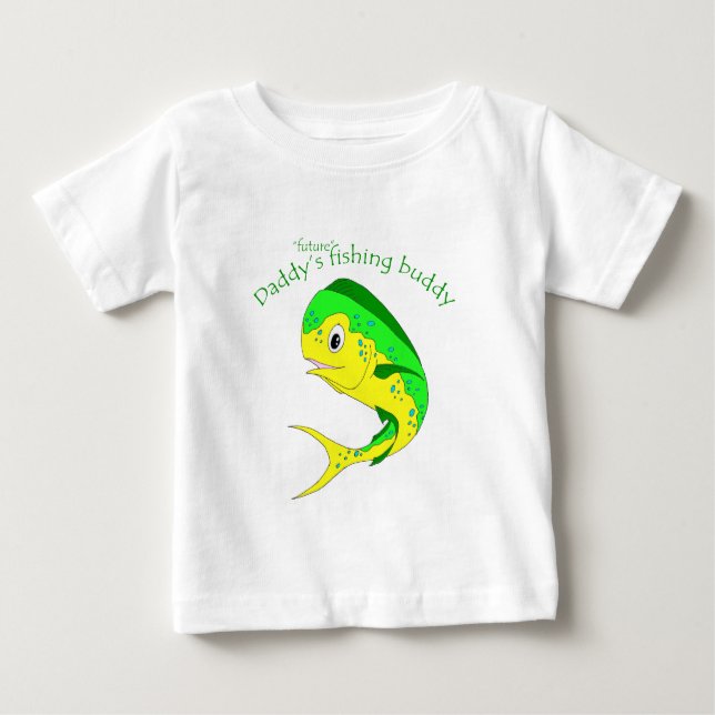 Mahi zukünftiger Fischen-Freund Baby T-shirt (Vorderseite)