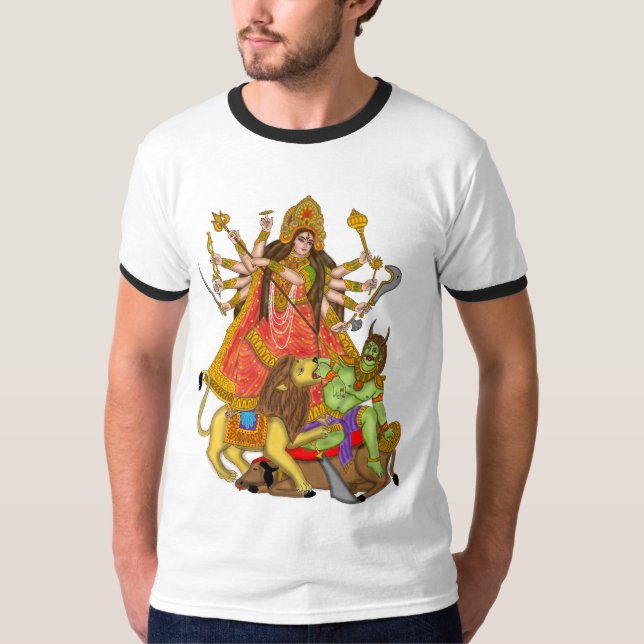 Mahishasur Mardini Durga T - Shirt (Vorderseite)