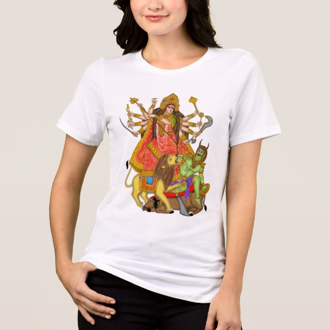 Mahishasur Mardini Durga T - Shirt (Vorderseite)