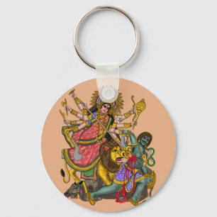 Mahishasura Mardini Schlüsselanhänger