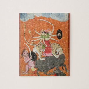 "Mahishasuramardini", vom 'Devimahatmya von MA Puzzle