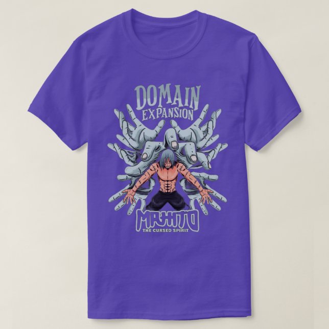 Mahito Domain Expansion Fanart Tshirt (Design vorne)