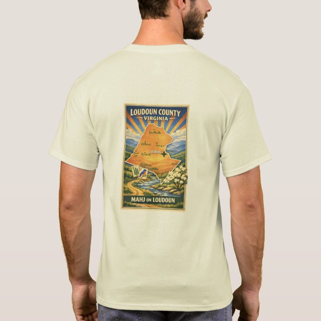 Mahj On Loudoun T-Shirt (Rückseite)