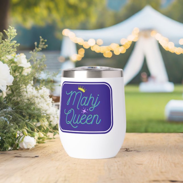 Mahj Queen Weinbecher (Hochzeit (gedreht))