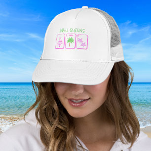 MAHJ Queens Beach Mahjong Truckerkappe