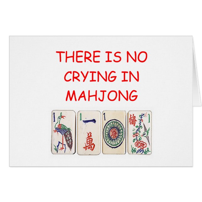 MAHJONG (Vorderseite (Horizontal))