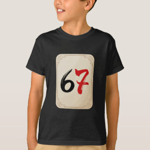 Mahjong 6 und 7 passend 67 Mahjongs Gruppenkostüm T-Shirt