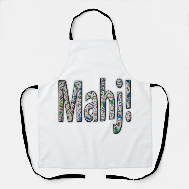 Mahjong Apron - Mahj! Schürze (Vorderseite)