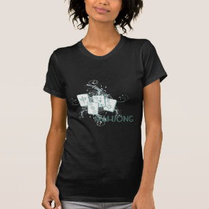 Mahjong blau T-Shirt