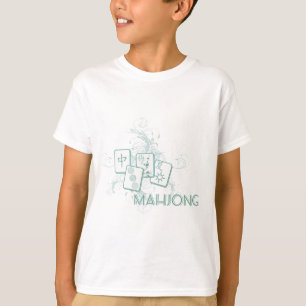 Mahjong blau T-Shirt