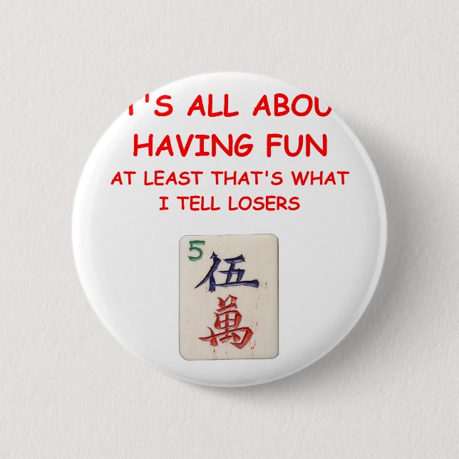 mahjong button (Vorderseite)