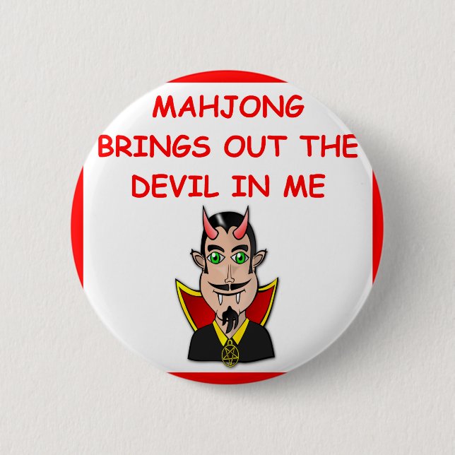 mahjong button (Vorderseite)