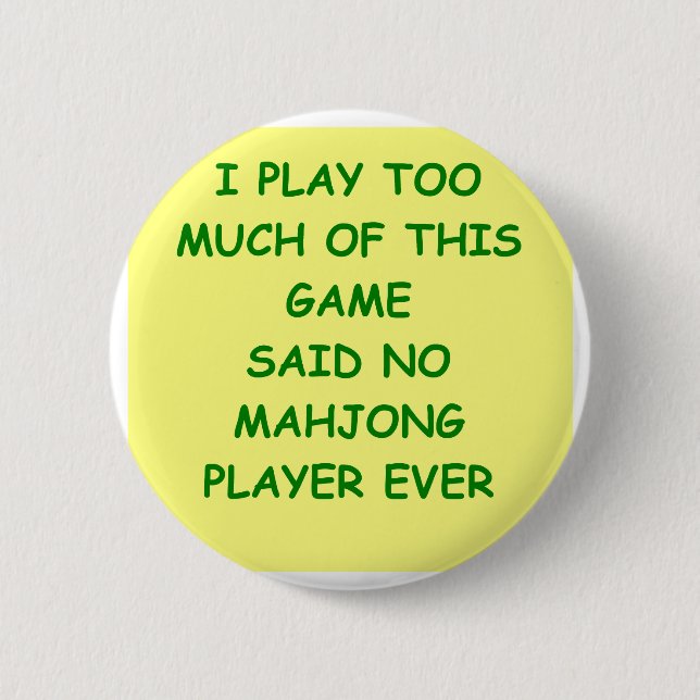 mahjong button (Vorderseite)