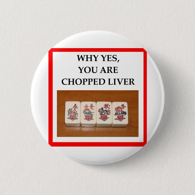 MAHJONG BUTTON (Vorderseite)