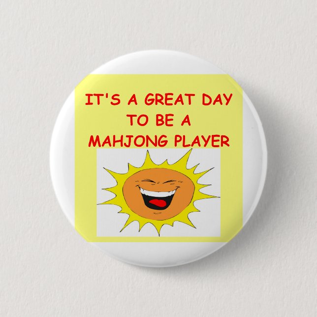 MAHJONG BUTTON (Vorderseite)