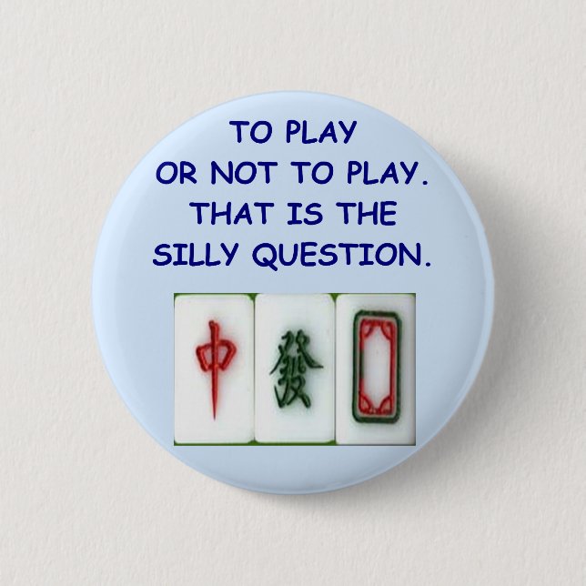 mahjong button (Vorderseite)