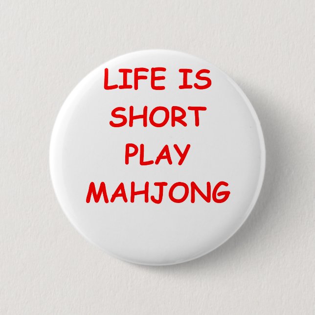 mahjong button (Vorderseite)