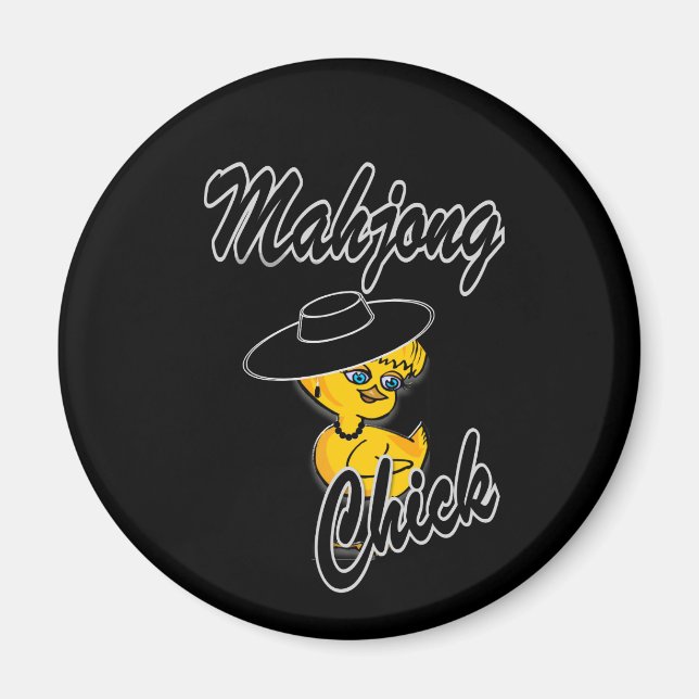 Mahjong Chick #4 Magnet (Vorne)
