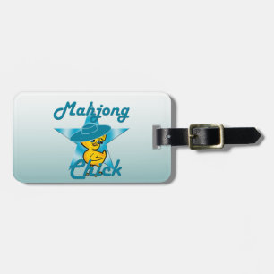 Mahjong Chick #7 Gepäckanhänger