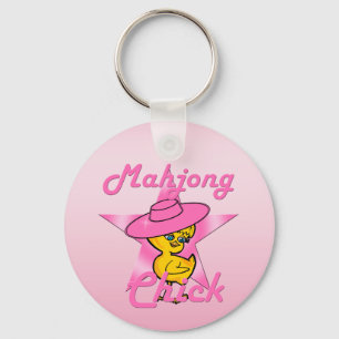 Mahjong Chick #8 Schlüsselanhänger