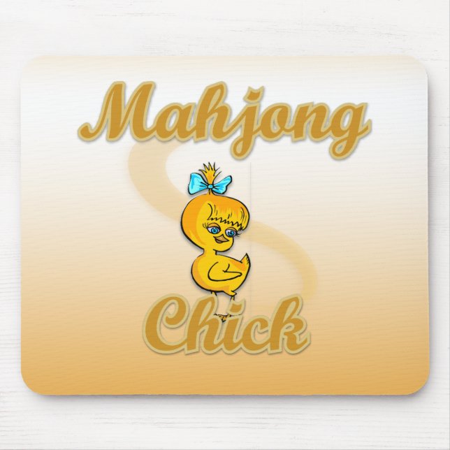 Mahjong Chick Mousepad (Vorne)