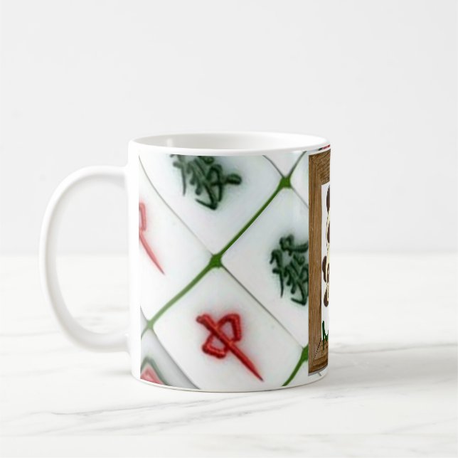 Mahjong-Drachen Kaffeetasse (Links)