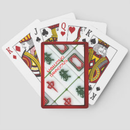 Mahjong-Drachen Spielkarten