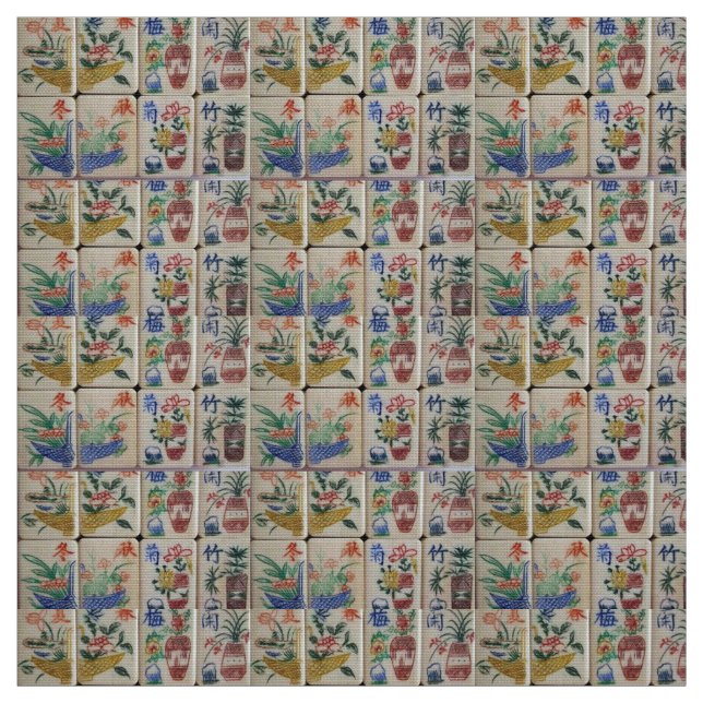 Mahjong Fabric Stoff (Muster)