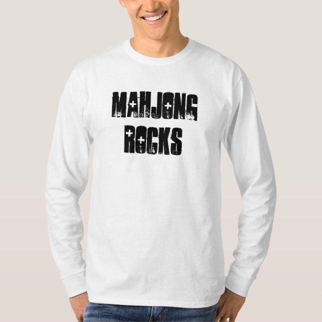 Mahjong Felsen T-Shirt (Vorderseite)