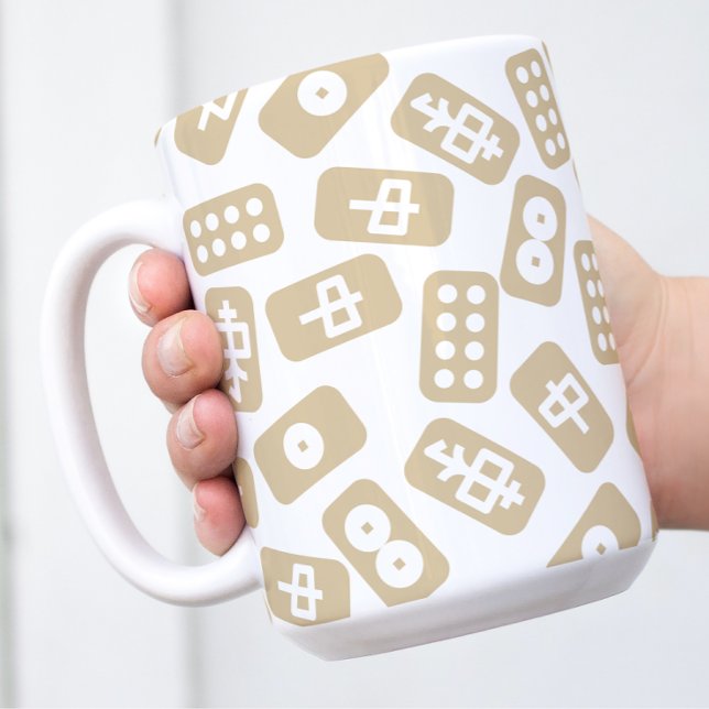 Mahjong Fliesen Kaffeetasse (Von Creator hochgeladen)