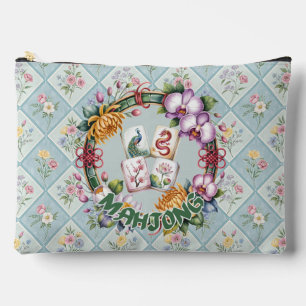 Mahjong Floral Zubehörtasche