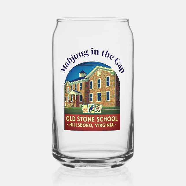 Mahjong in the Gap - Beverage Glass Dosenglas (Vorderseite)