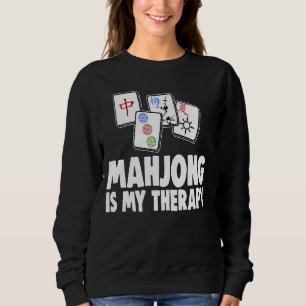 Mahjong ist mein therapeutisches T-Shirt Frauen Ga Sweatshirt