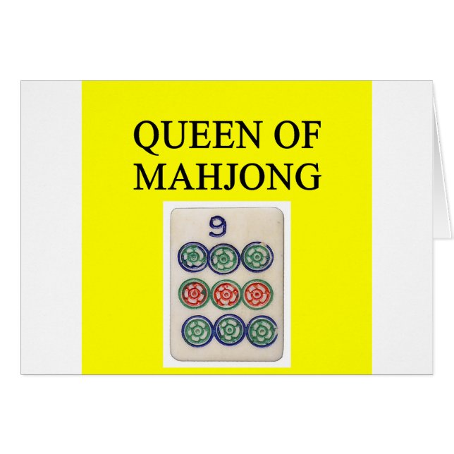 MAHJONG Königin (Vorderseite (Horizontal))