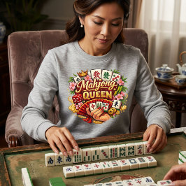 Mahjong Königin  Sweatshirt