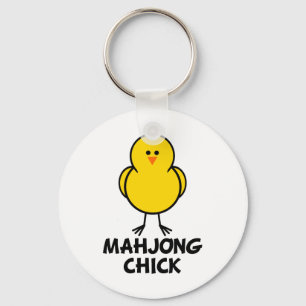 Mahjong Küken Schlüsselanhänger