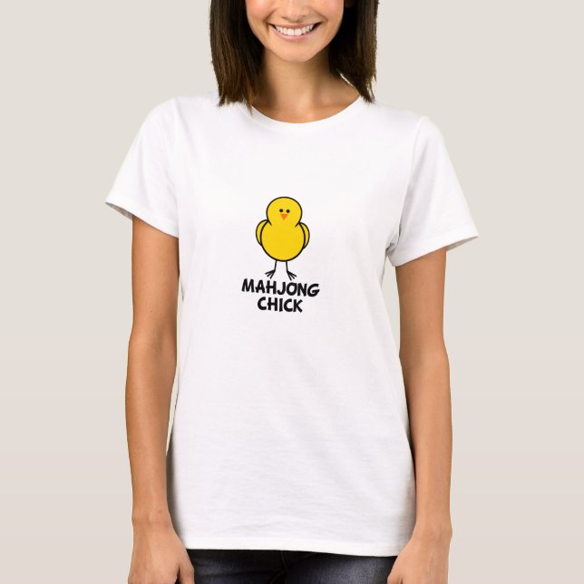 Mahjong Küken T-Shirt (Vorderseite)